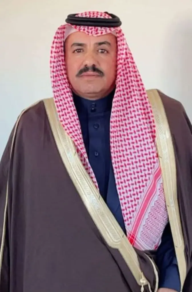 الشيخ طراد  منور الجازي  الحويطات يهنئ القيادة الهاشمية بمناسبة عيد الاستقلال الـ 80