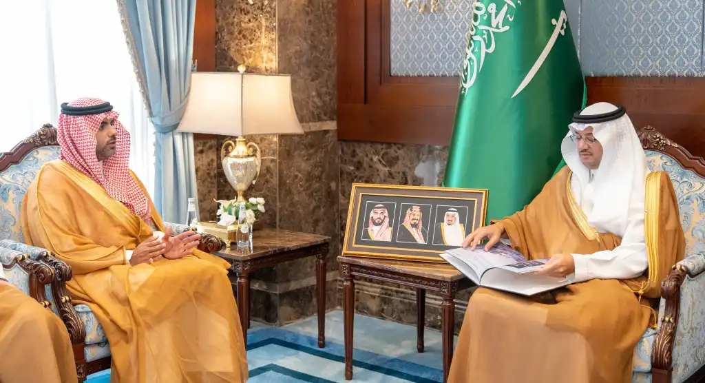 سمو محافظ الأحساء يستقبل الرئيس التنفيذي للهيئة العامة للعقار