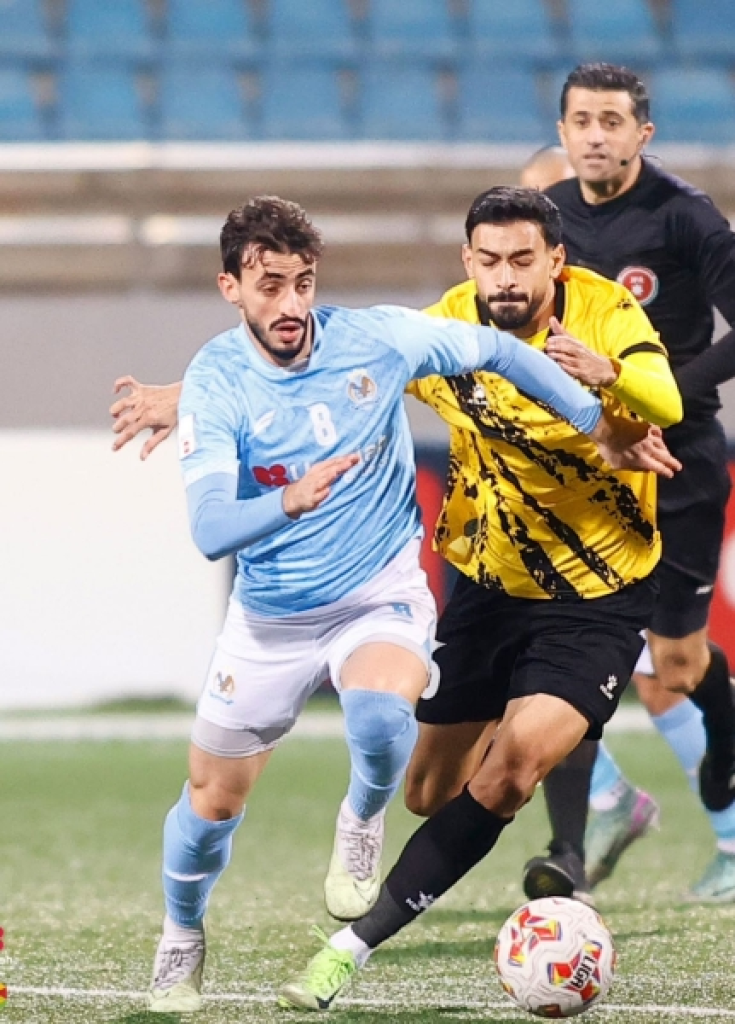 الفيصلي يتوج بطلاً لدرع الاتحاد بعد فوزه على الحسين إربد بثنائية