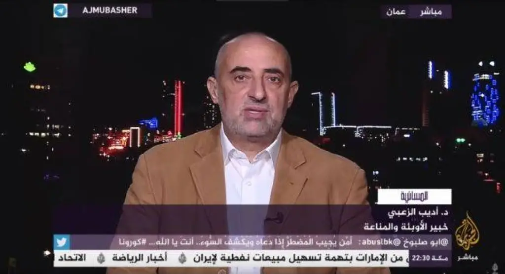 بالفيديو .. الزعبي عبر الاتجاه المعاكس: كورونا تم تصنيعه وهذه هي الأدلة