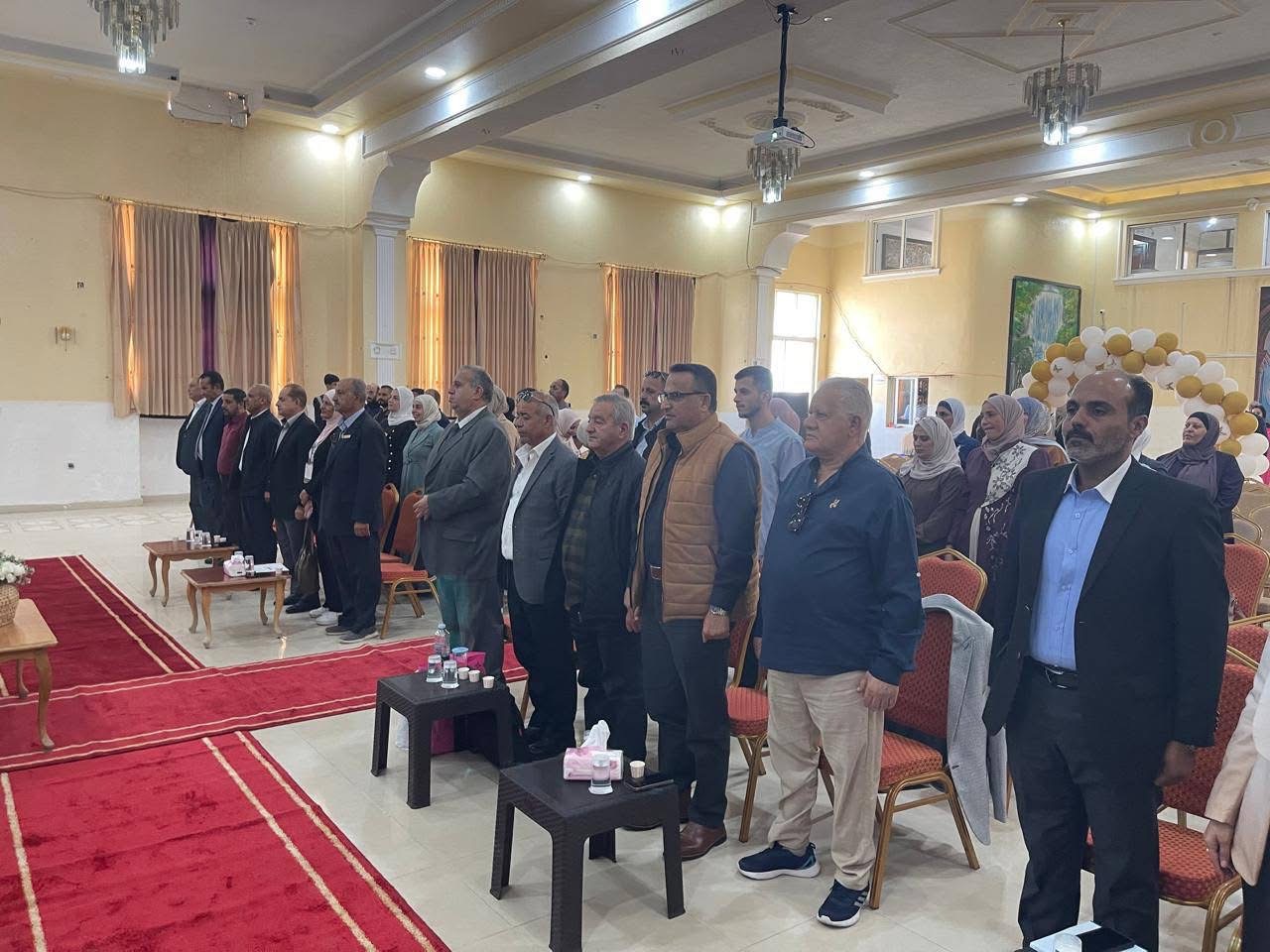 العقيل يرعى الندوة العلمية «اتجاهات حديثة في طرق وأساليب تدريس التربية الرياضية» في قصبة مادبا.